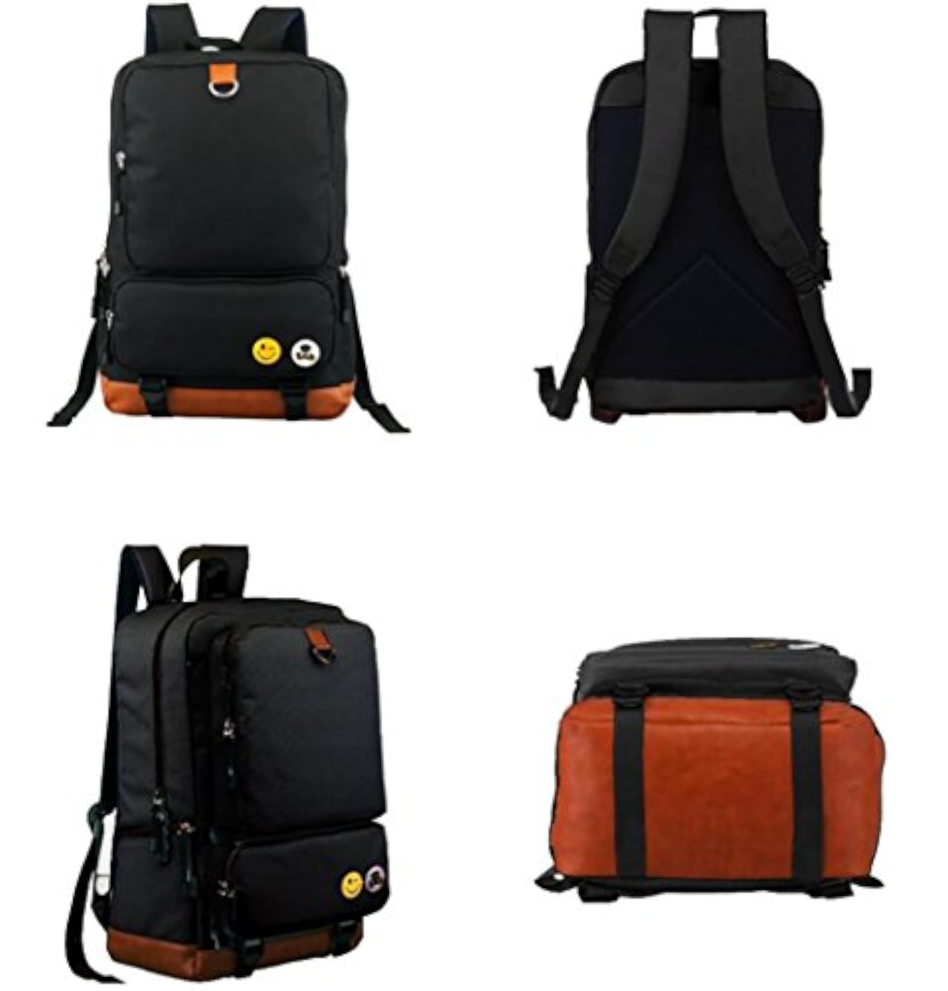 Large Capacity Cosplay Backpack in Black